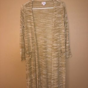 Beautiful Golden wheat long LuLaRoe cardigan